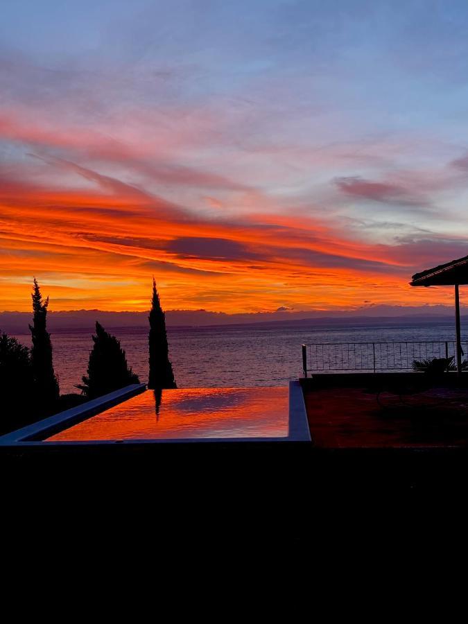 Villa Lovran, heated pool&incredible sea view Esterno foto